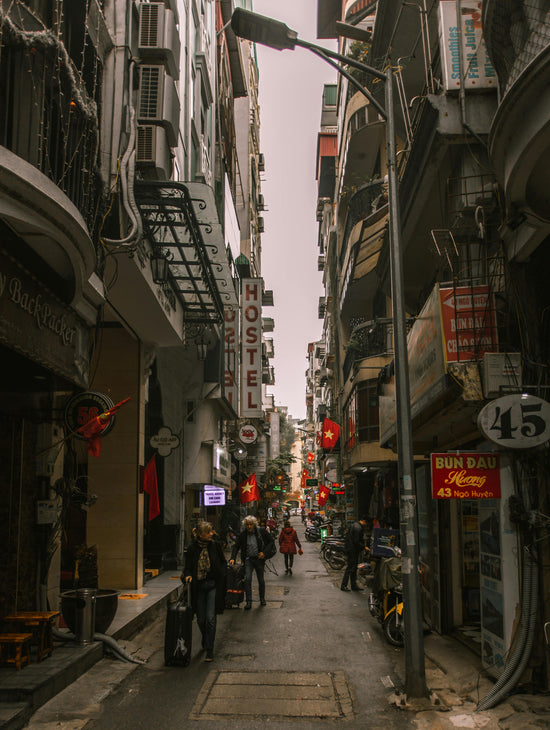 Southeast Asia Backpacking Route