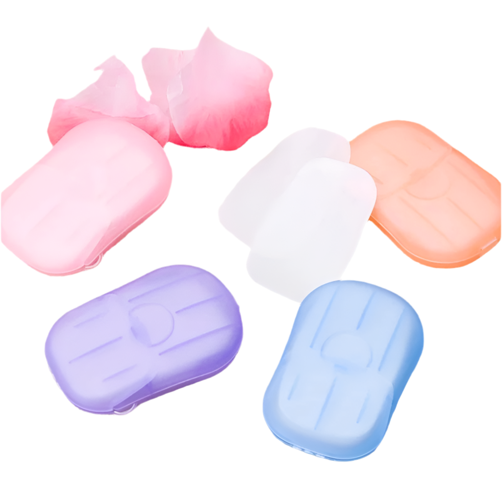 Portable Soap Paper – Disposable Mini Soaps