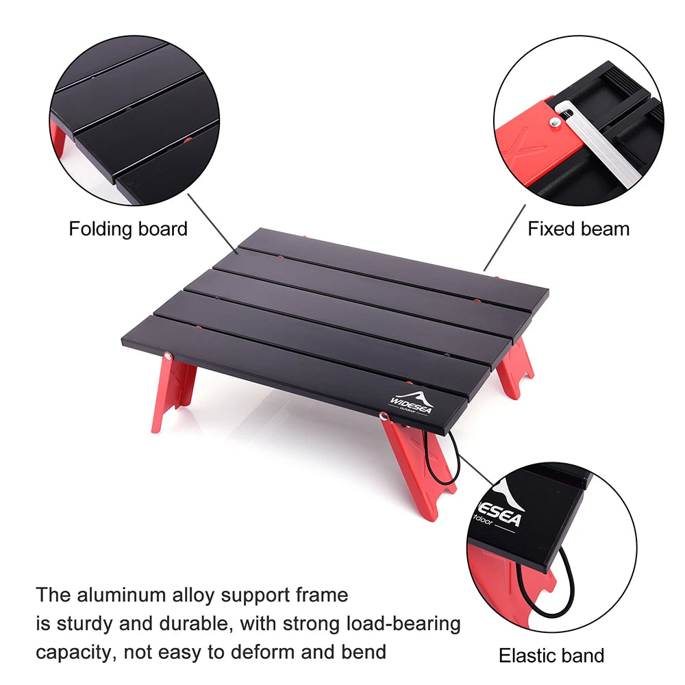 Widesea Foldable Mini Portable Camping Table