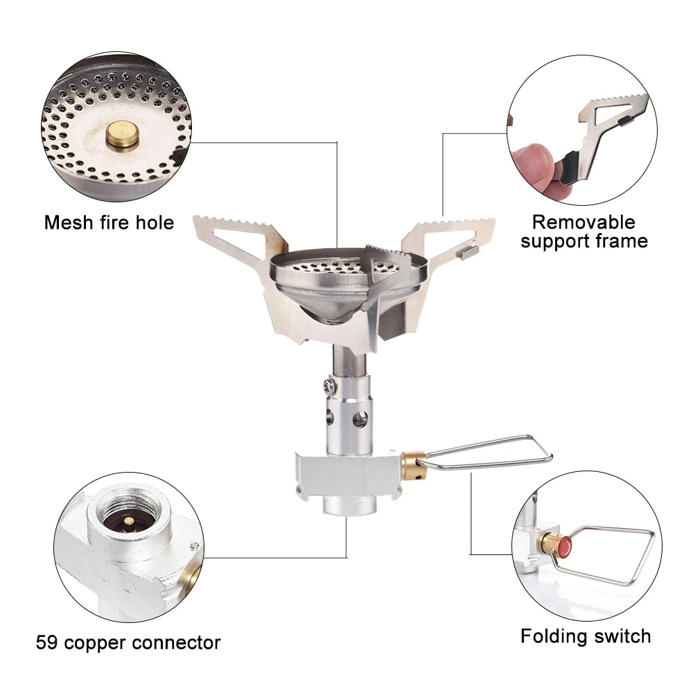Widesea Portable Camping Gas Burner