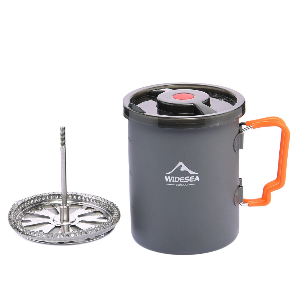 Widesea Coffee Pot with French Press