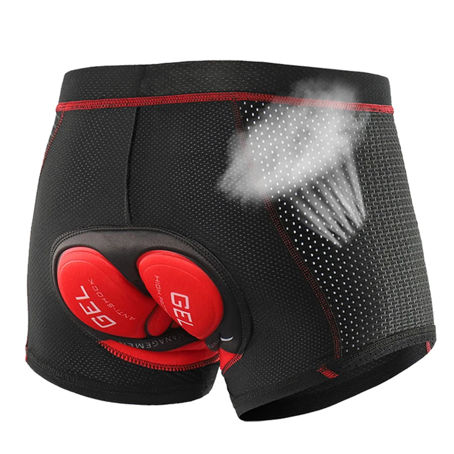 NEWBOLER Breathable Cycling Shorts with 5D Gel Pad