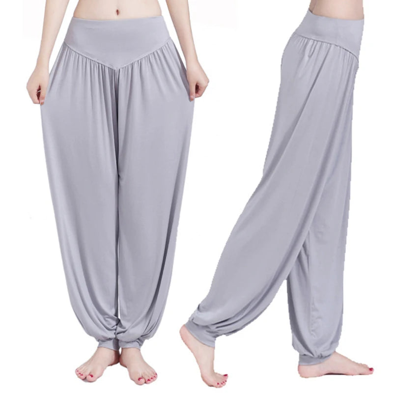 Yoga Pants - Plus Size Full Length Stretchable
