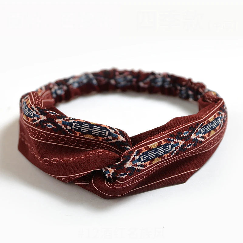 Fashion Women Girls Summer Bohemian Hair Bands
