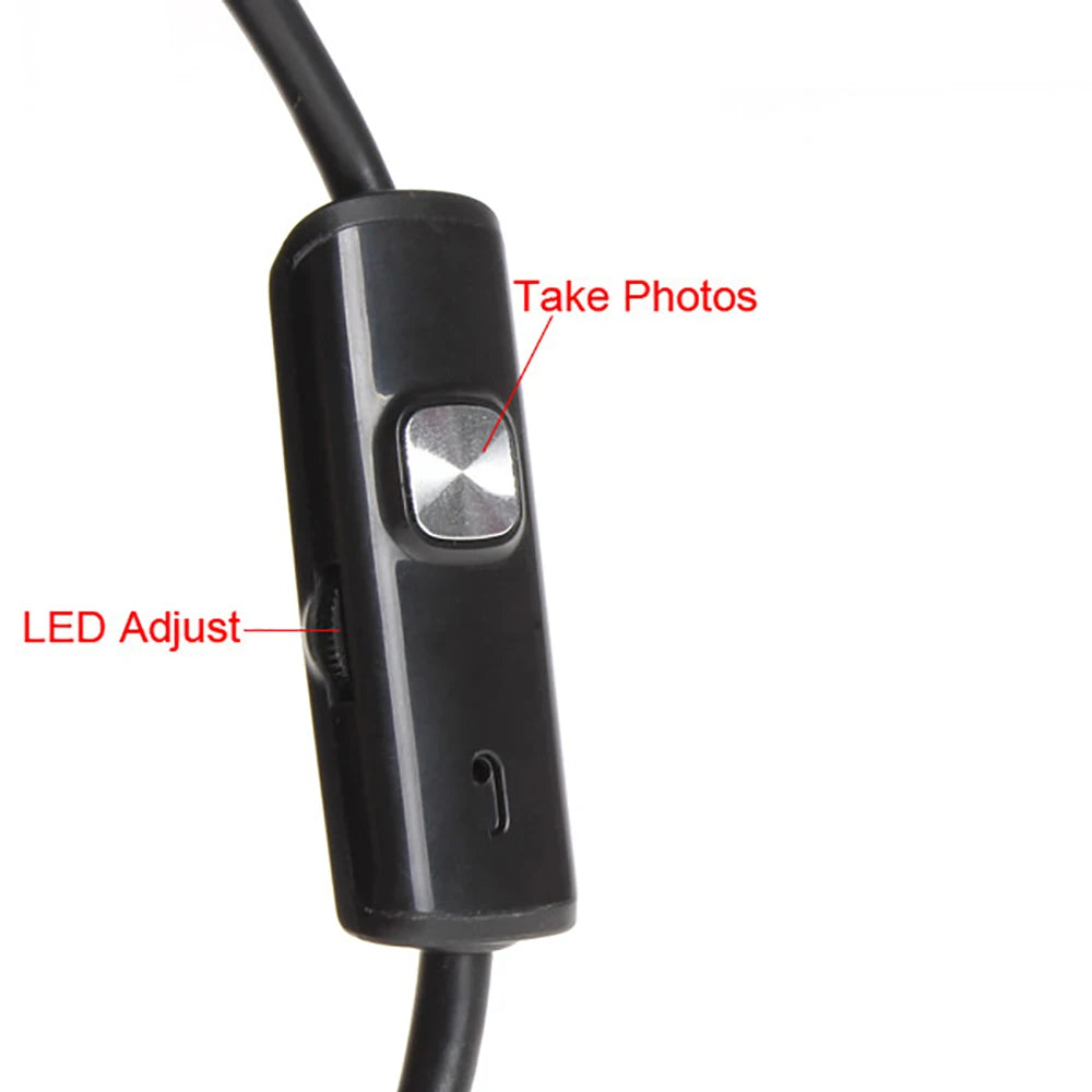 Endoscope Camera with 6 LED Lights