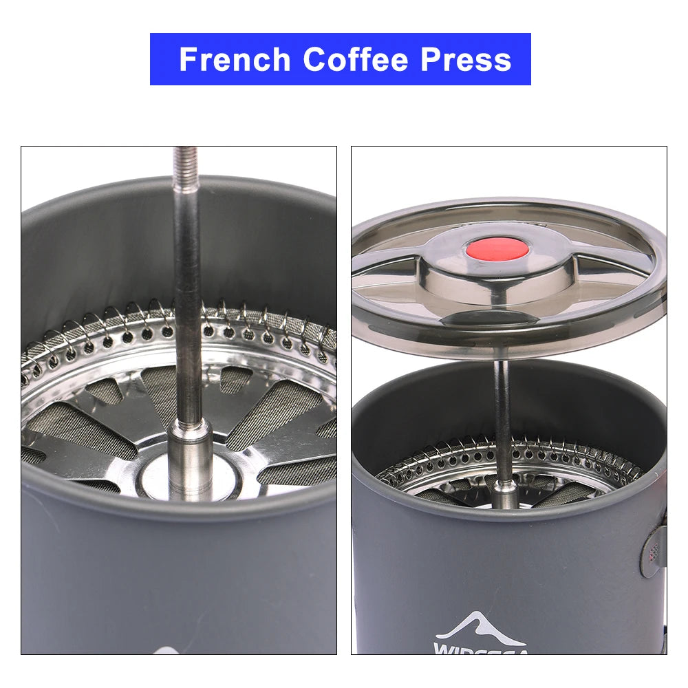 Widesea Coffee Pot with French Press