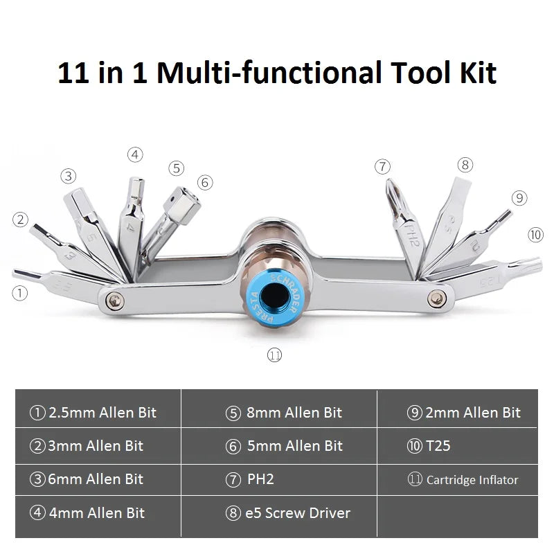 CXWXC Bicycle Multi Repair Tool Kit
