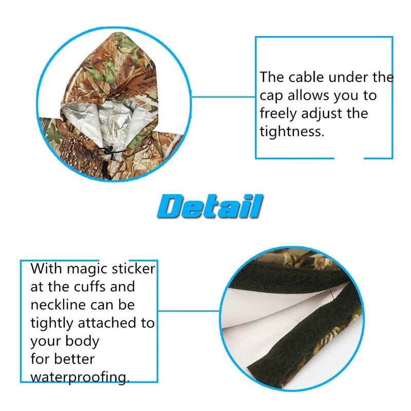 3-in-1 Multifunctional Waterproof Raincoat
