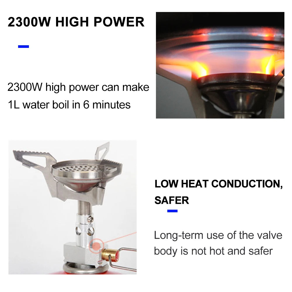 Widesea Portable Camping Gas Burner