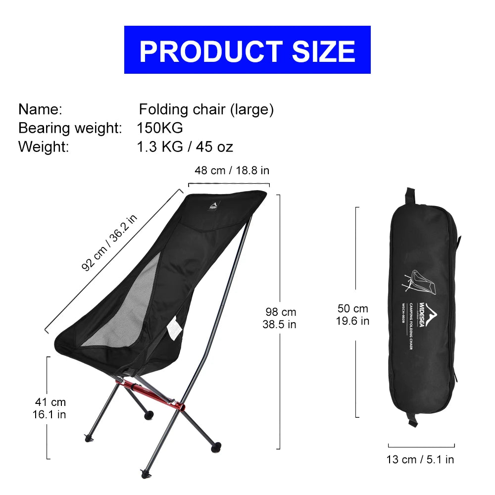 Widesea Folding Lightweight Chair