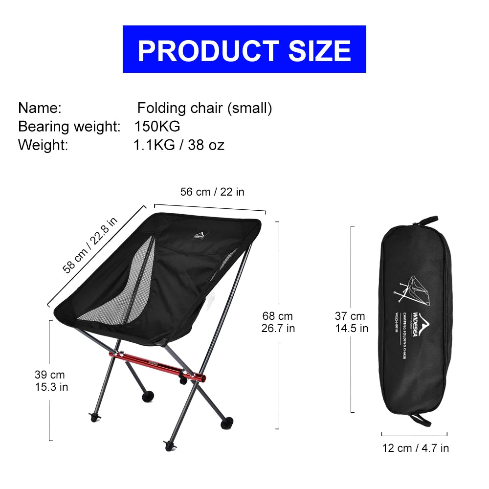 Widesea Folding Lightweight Chair