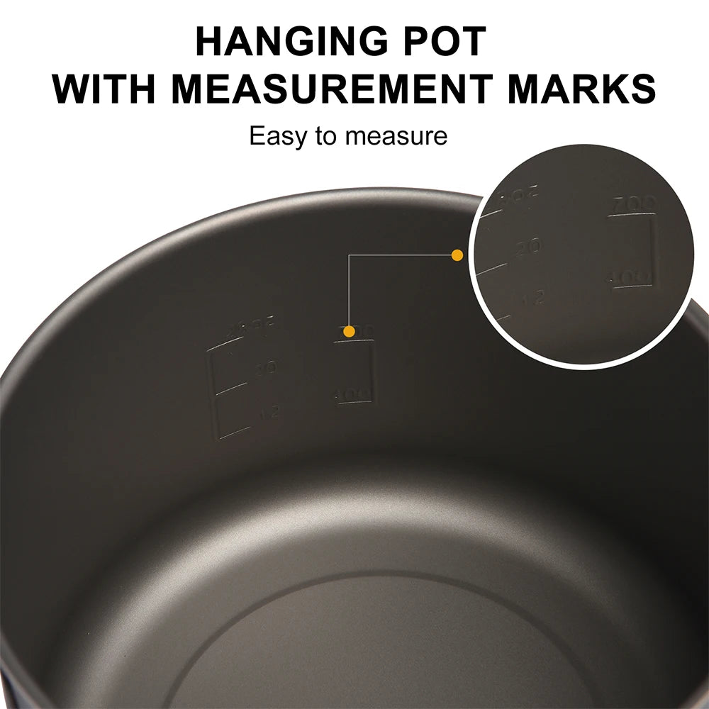 Widesea Titanium Cookware Pot