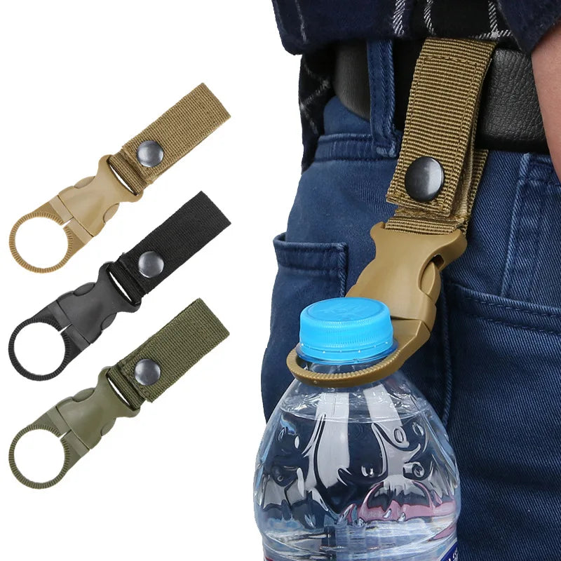 Molle Carabiner Water Bottle Holder