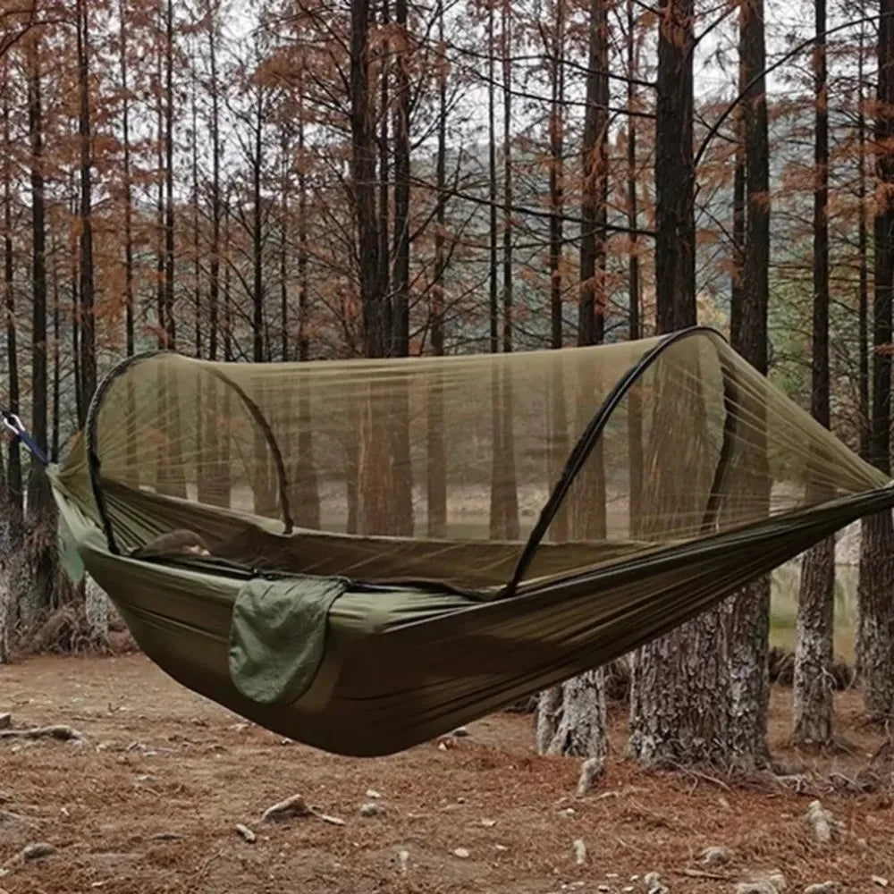 Outdoor Hammock with Mosquito Net