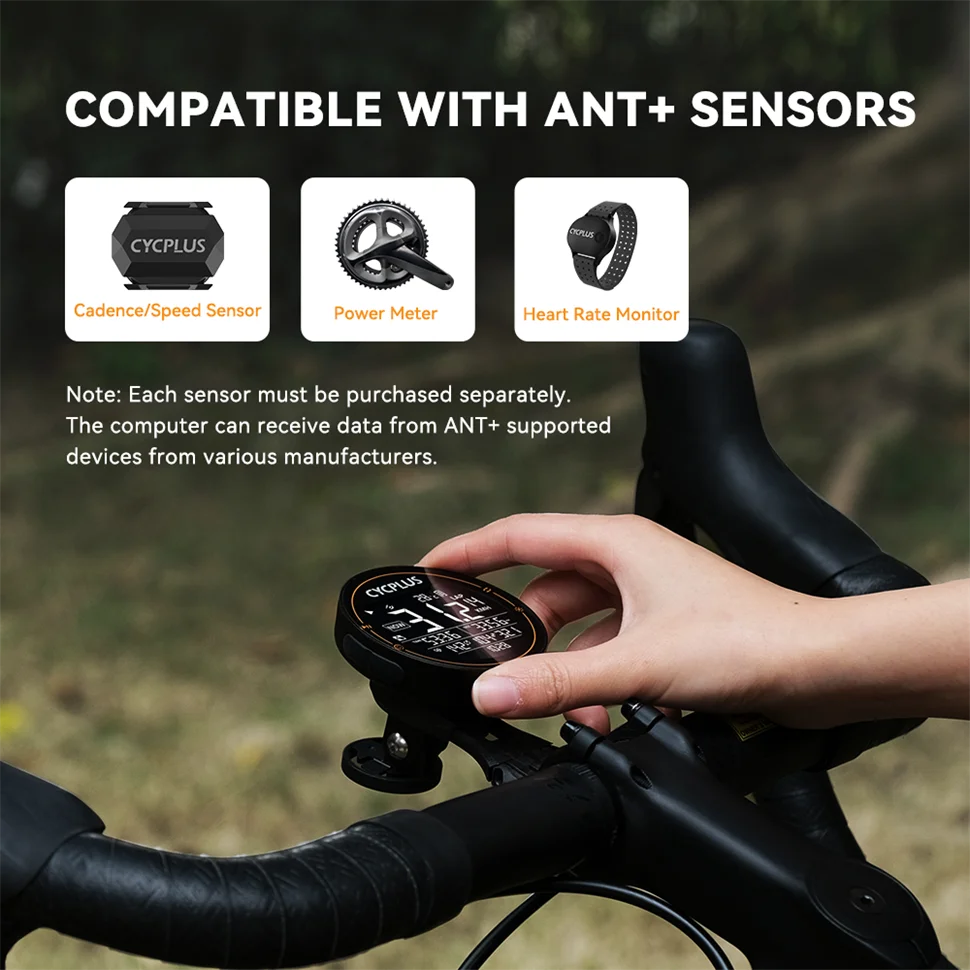 CYCPLUS M2 GPS Bicycle Computer
