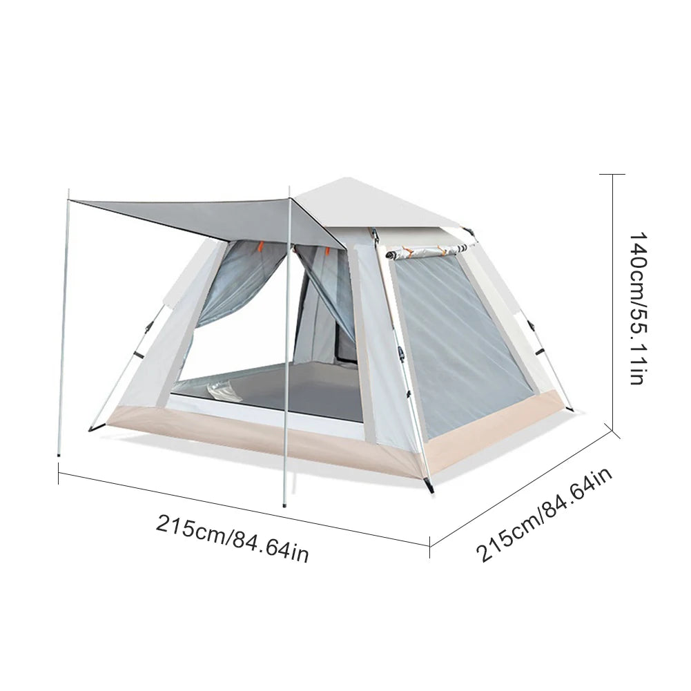 Automatic Quick Open Tent with Canopy