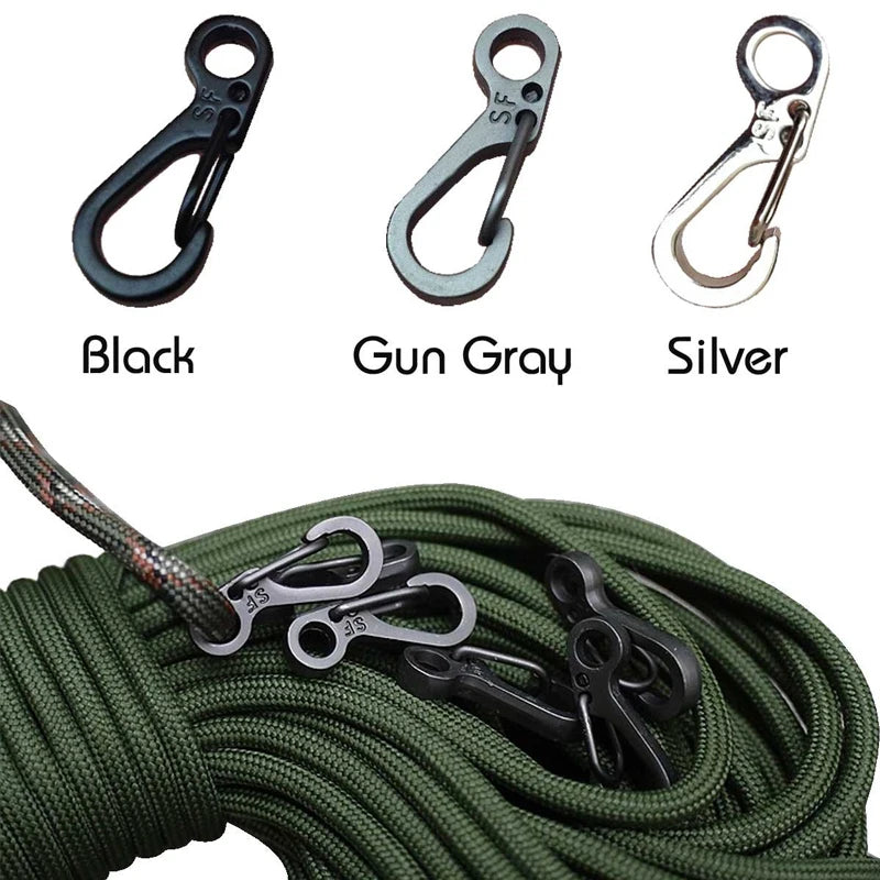 10Pcs/lot Carabiner Gear Hooks