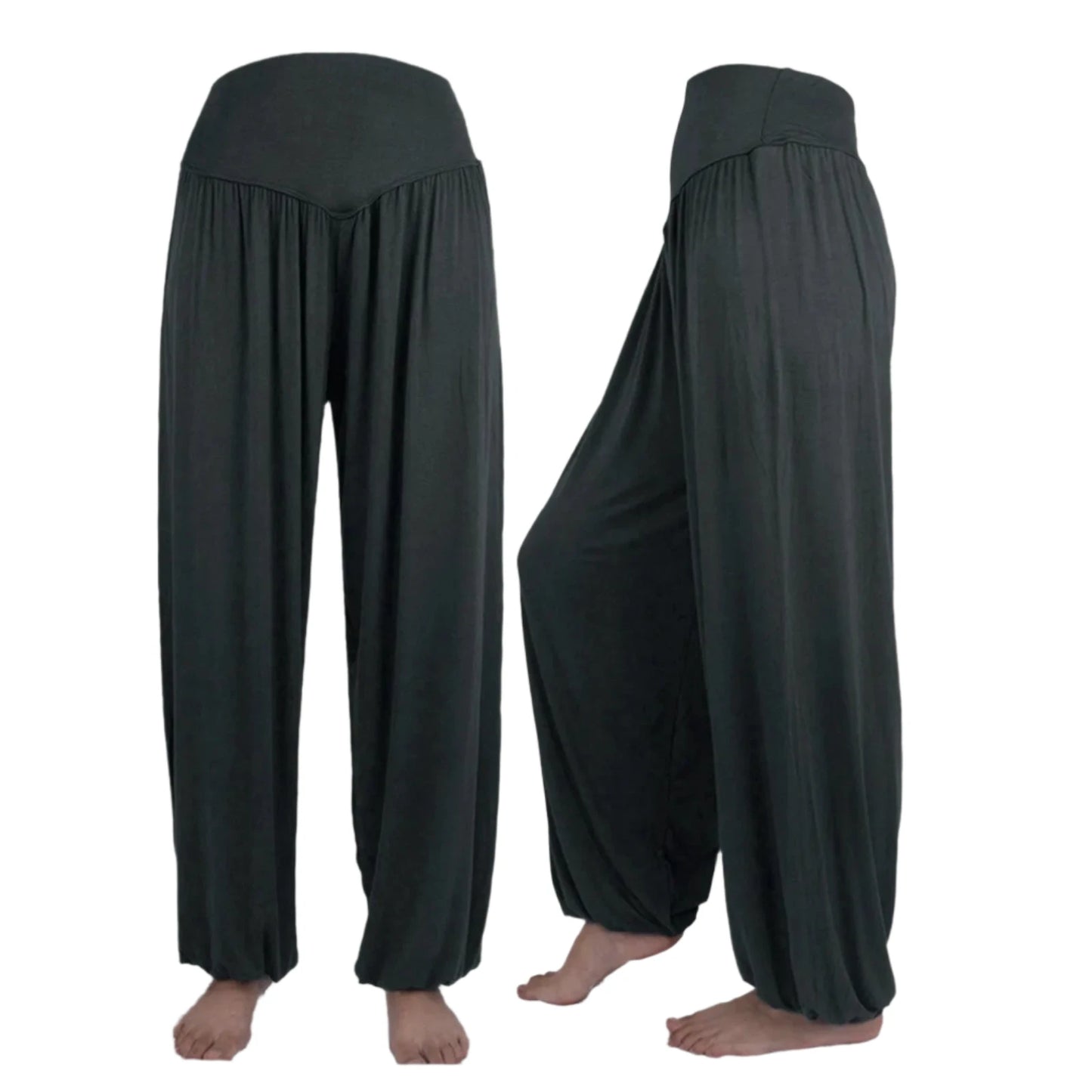 Women's Elastic Loose Casual Cotton Pants