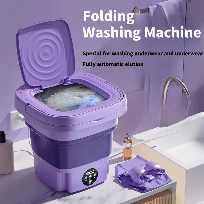 Mini Portable Folding Washing Machine