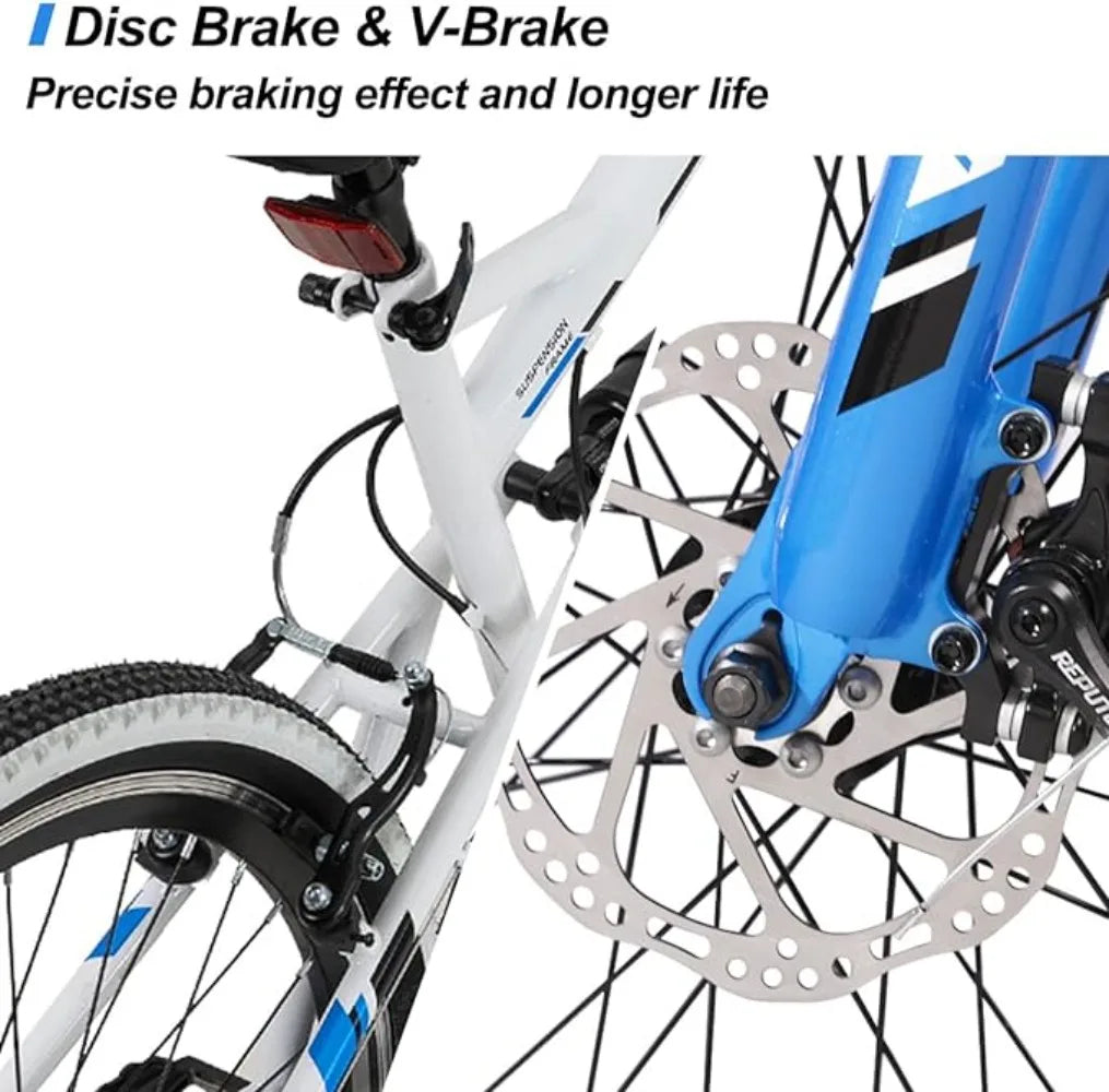 26-Inch Full-Suspension Mountain Bike