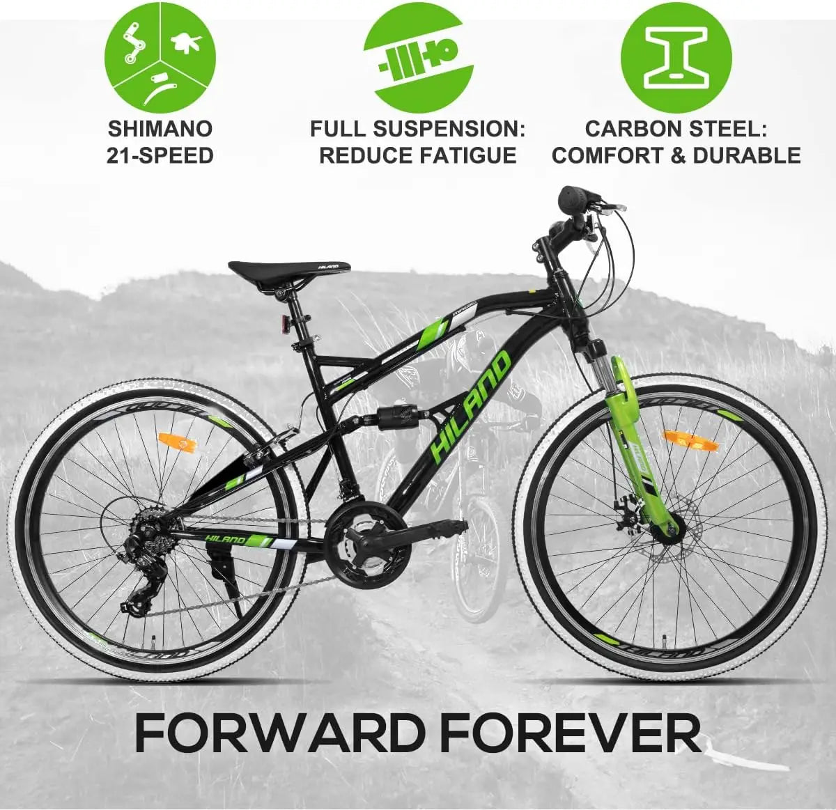 26-Inch Full-Suspension Mountain Bike