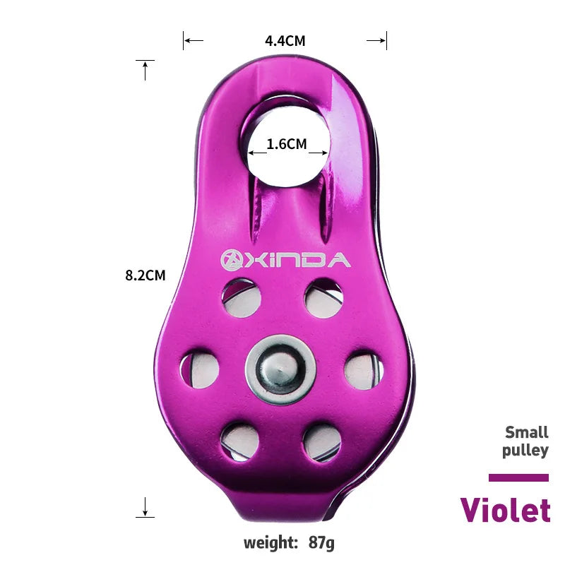 XINDA Rock Climbing Pulley Fixed Sideplate