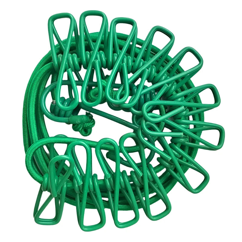 Elastic Windproof Clothes Drying Rope