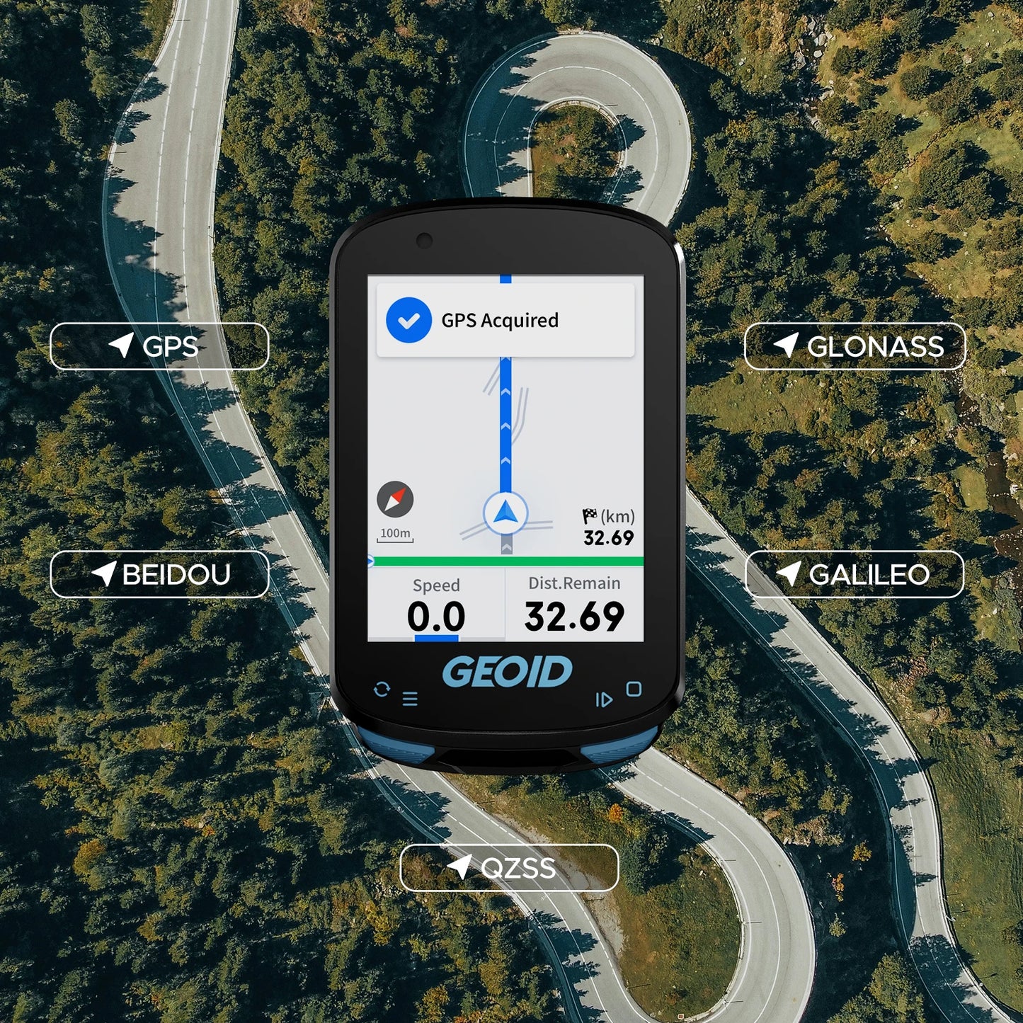 GEOID CC600 Smart GPS Bike Computer