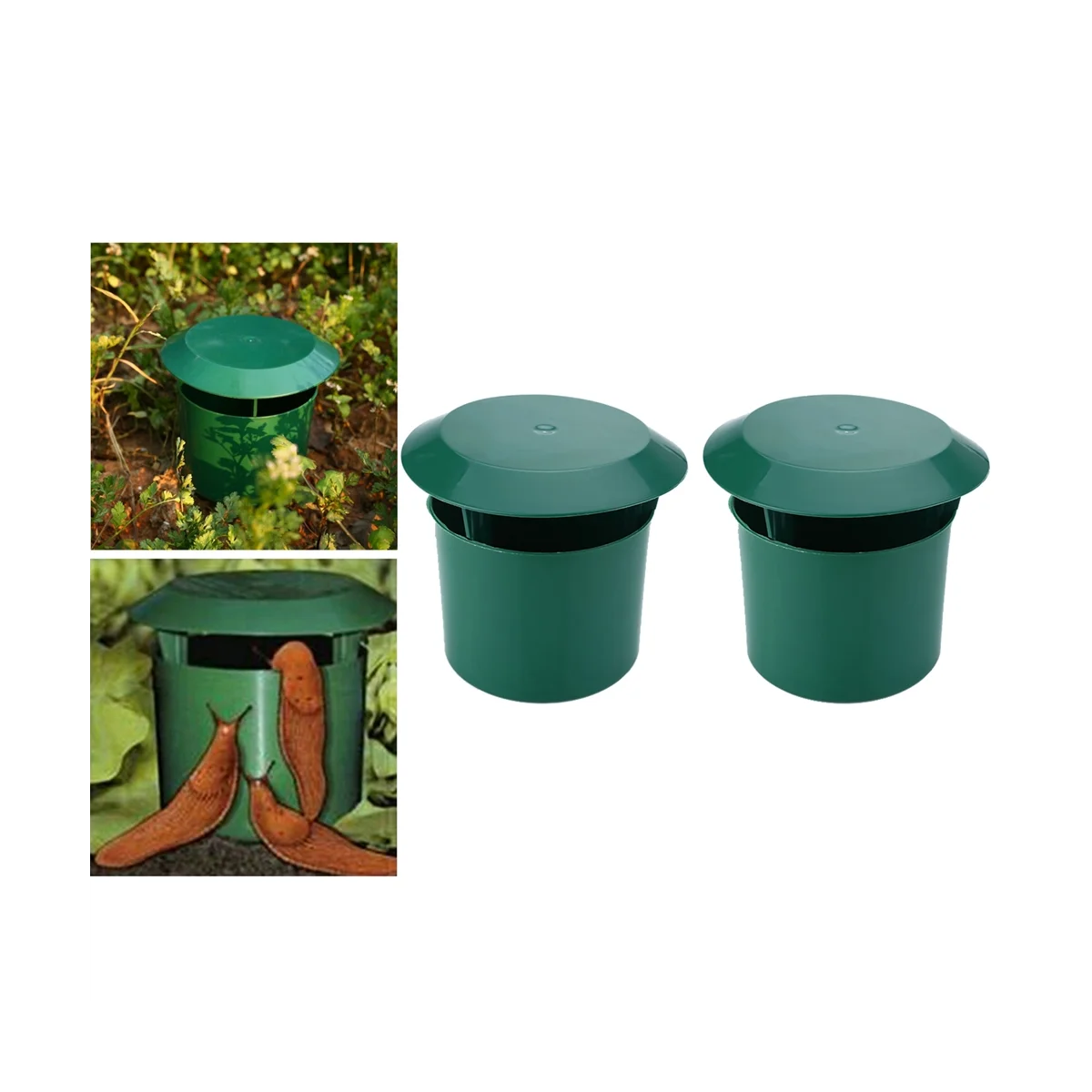 8Pcs Snail Trap Cage