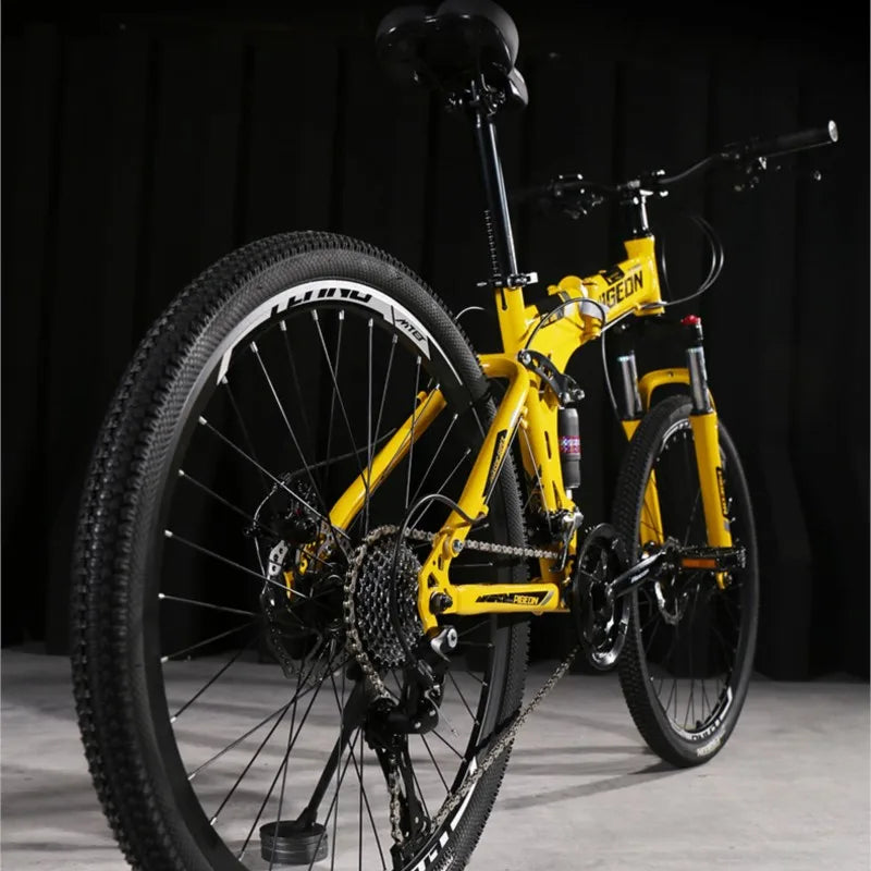 24" Folding Mountain Bike