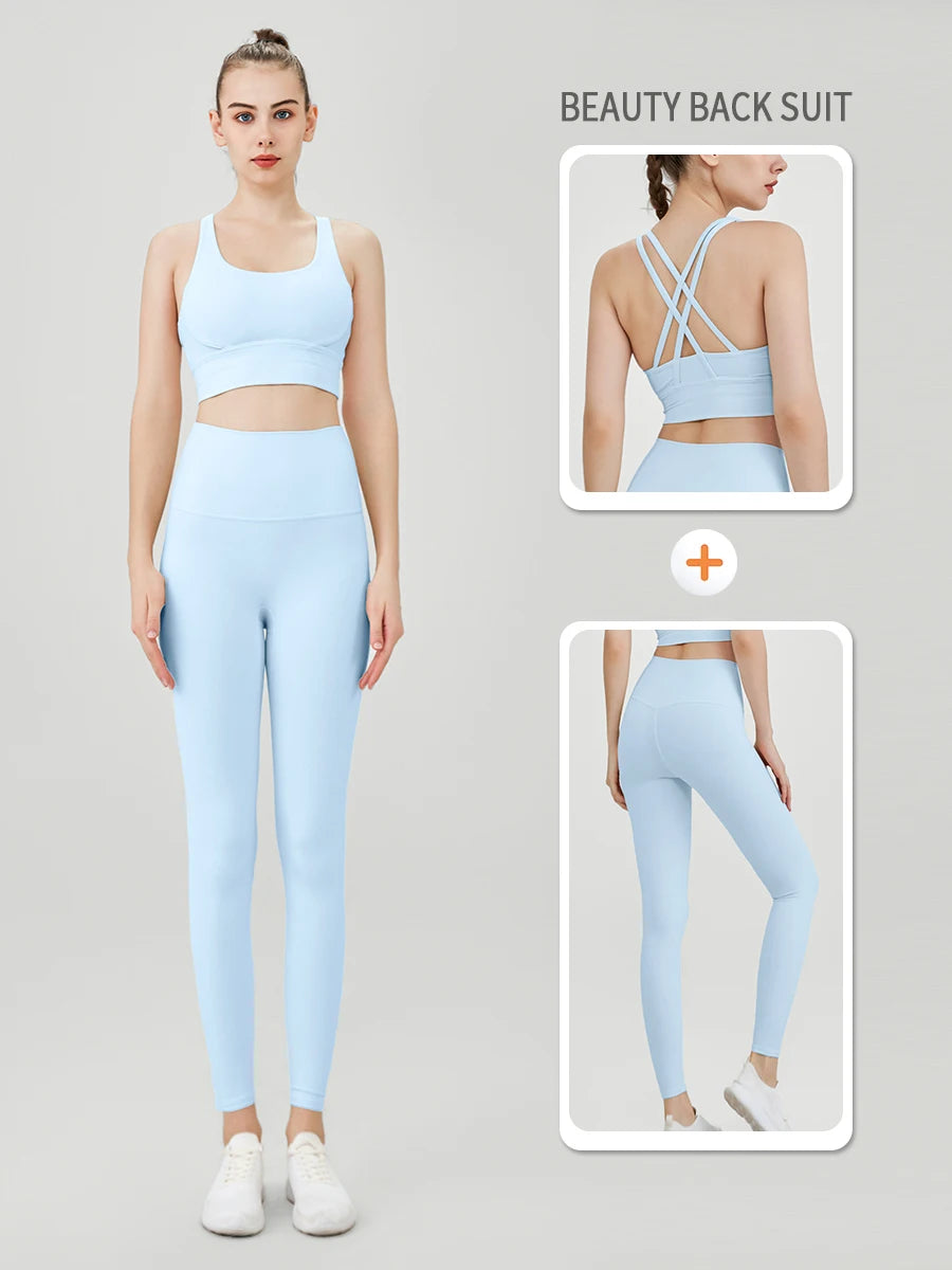 2 Piece Yoga Clothes Women's Tracksuit