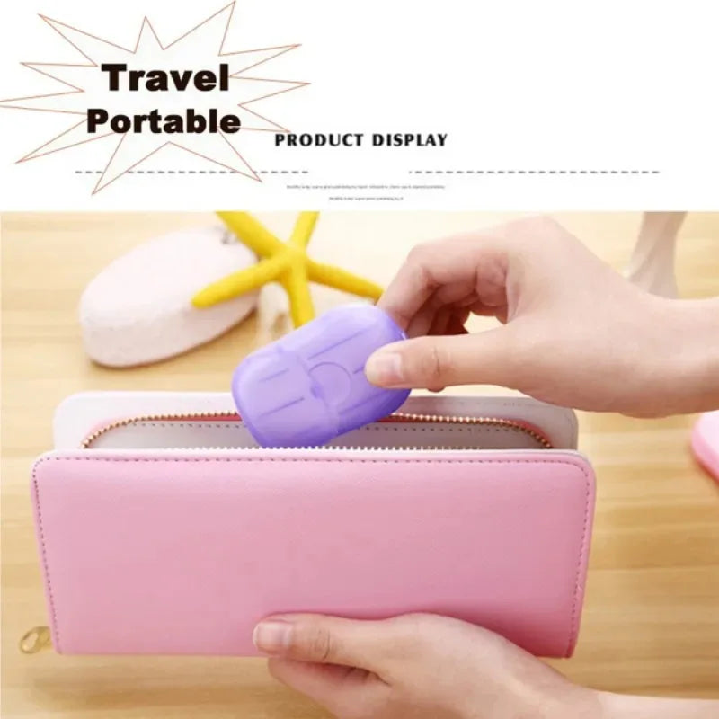 Portable Soap Paper – Disposable Mini Soaps
