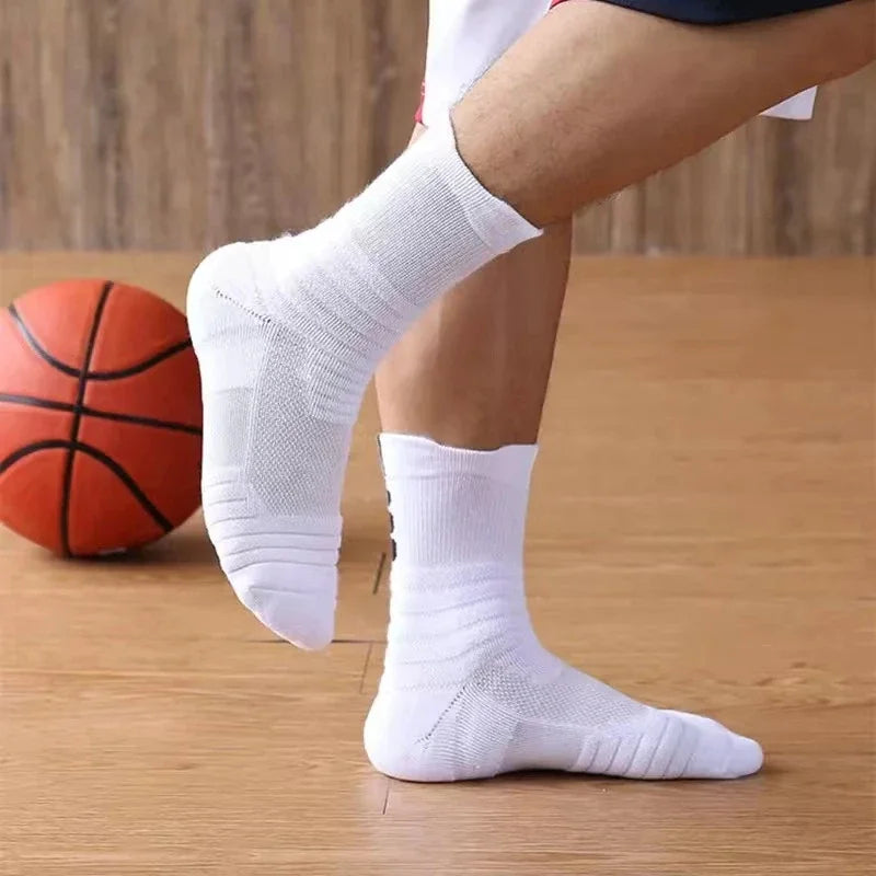 3 Pairs/Lot Men's Compression Sports Socks