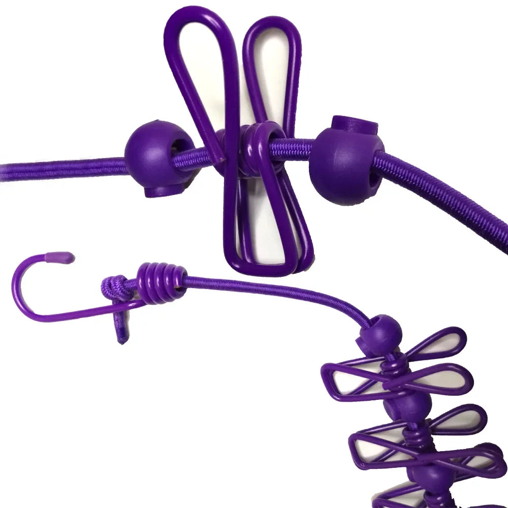 Elastic Windproof Clothes Drying Rope