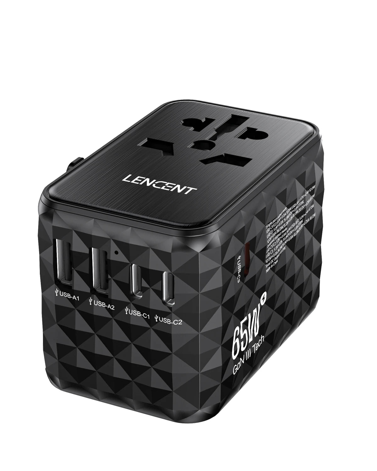 65W Universal Travel Adapter