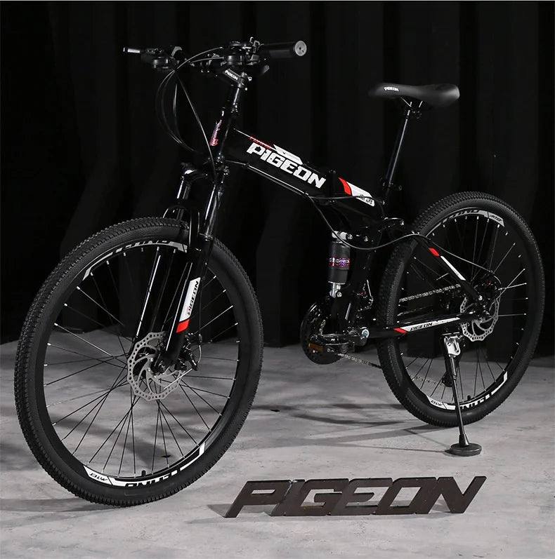 24" Folding Mountain Bike