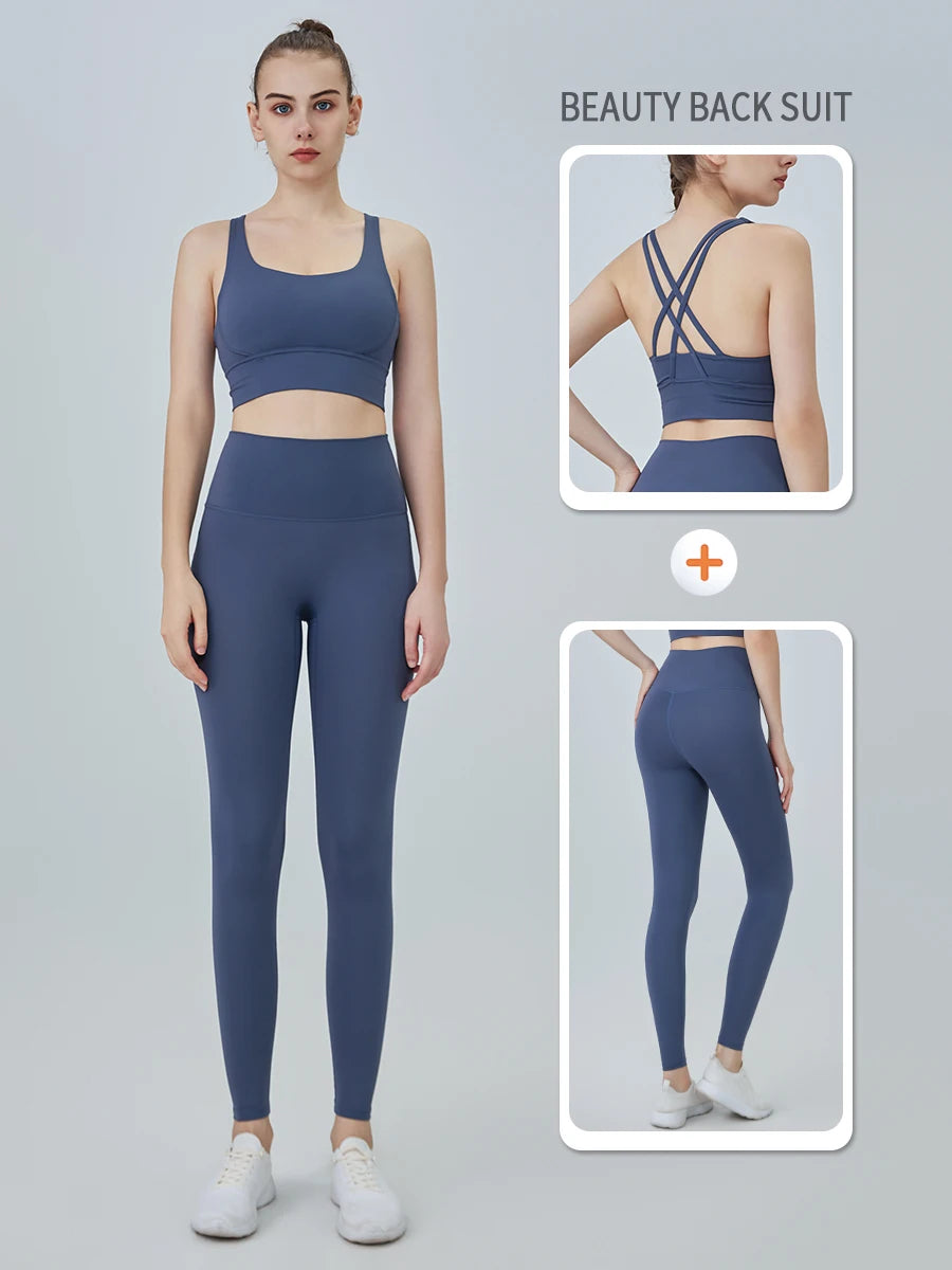 2 Piece Yoga Clothes Women's Tracksuit