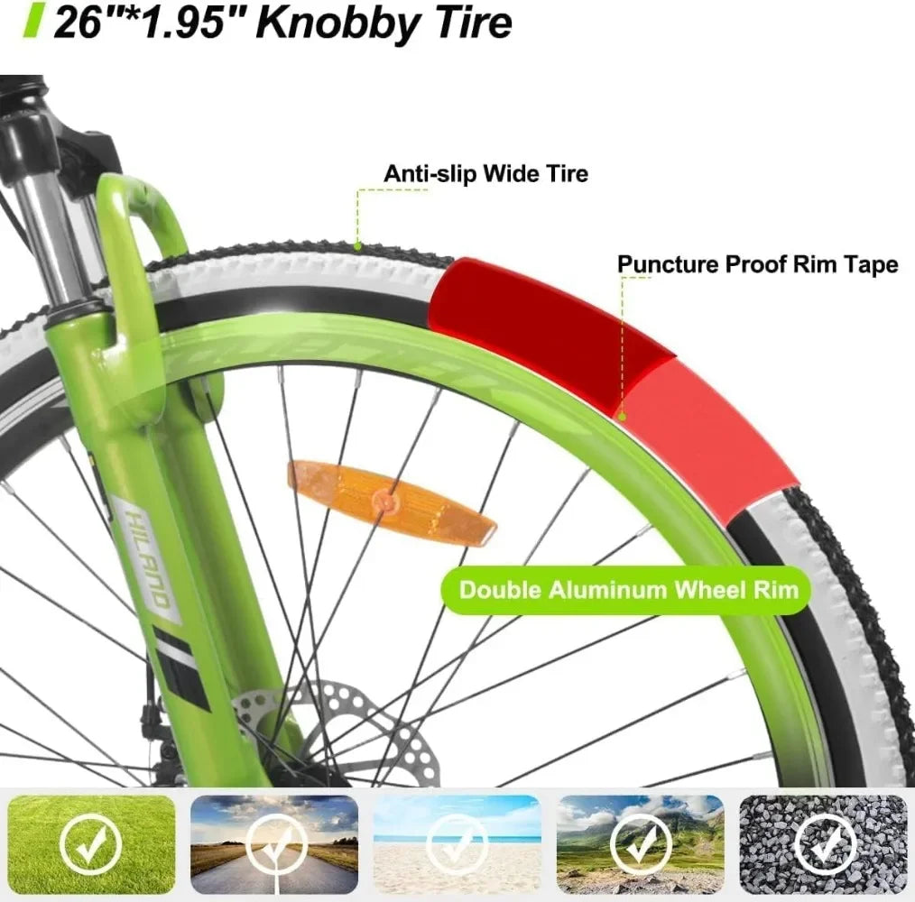 26-Inch Full-Suspension Mountain Bike