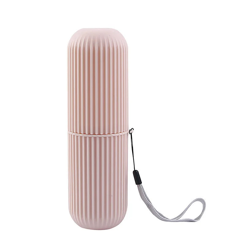 Portable Toothbrush and Toothpaste Holder Case