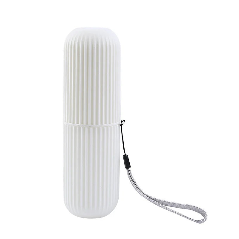Portable Toothbrush and Toothpaste Holder Case