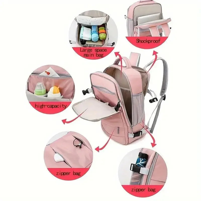 Waterproof Backpack with Shoe Storage