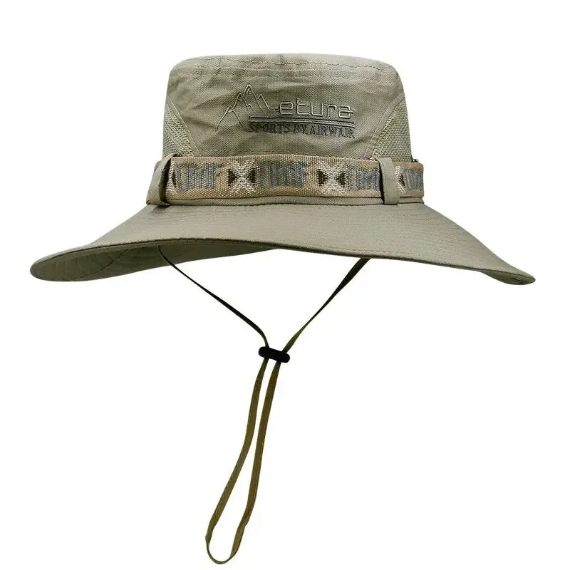 BRS Wide Brim Bucket Hat