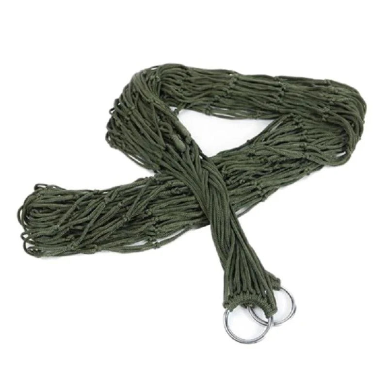 Outdoor Hammock with Nylon Straps