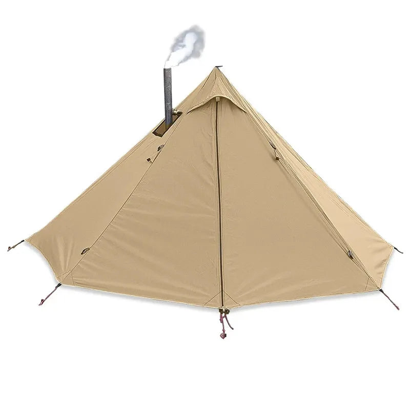 Camping Hot Tent with Chimney Window