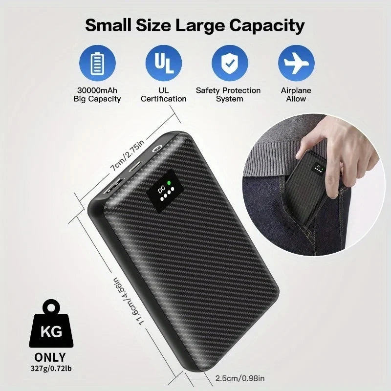 Power Bank DC 7.4V Portable Charger