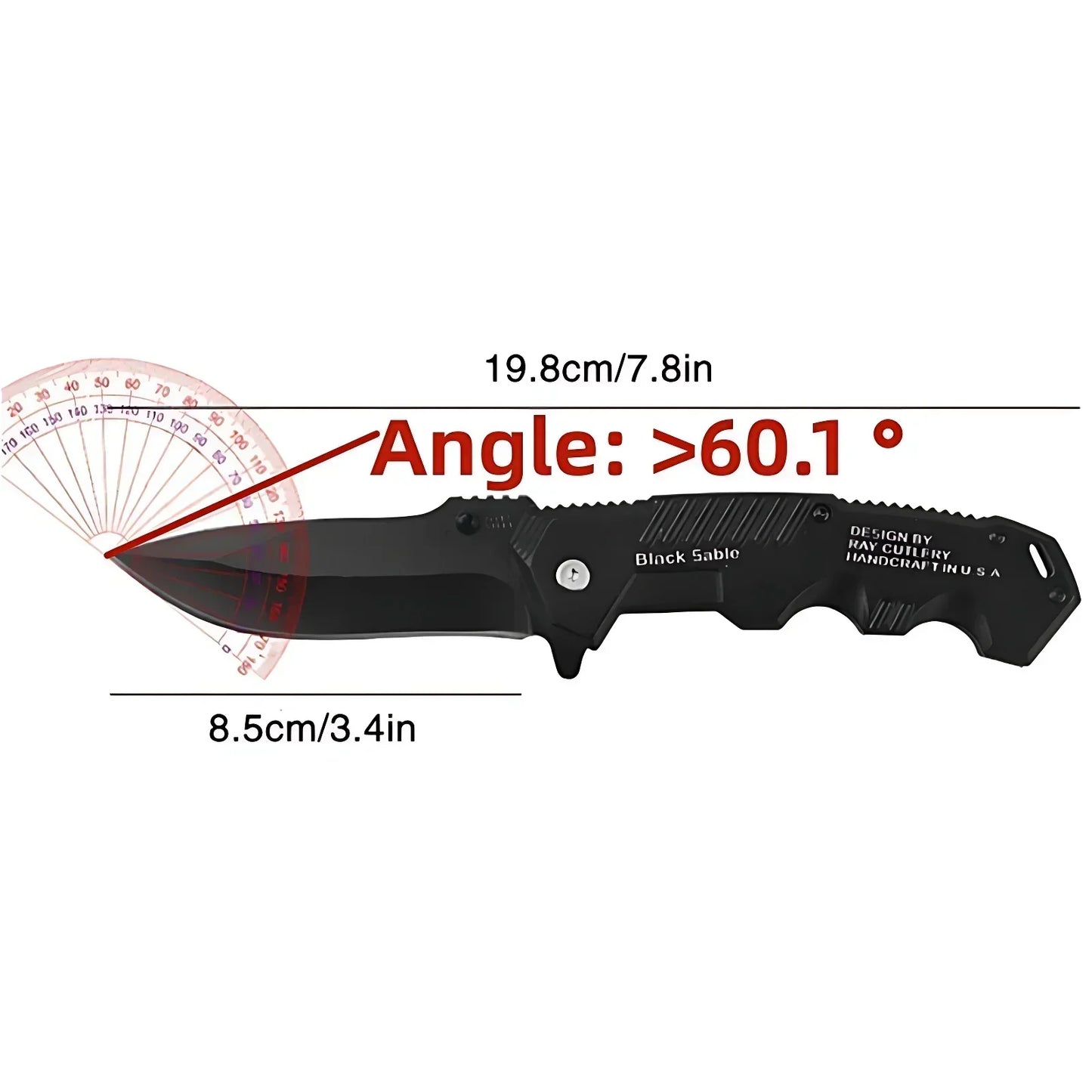 EDC Sharp Stainless Steel Folding Knife