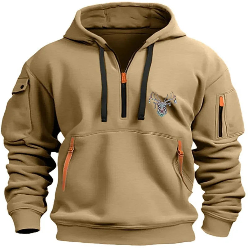Casual Hooded Sweatshirt