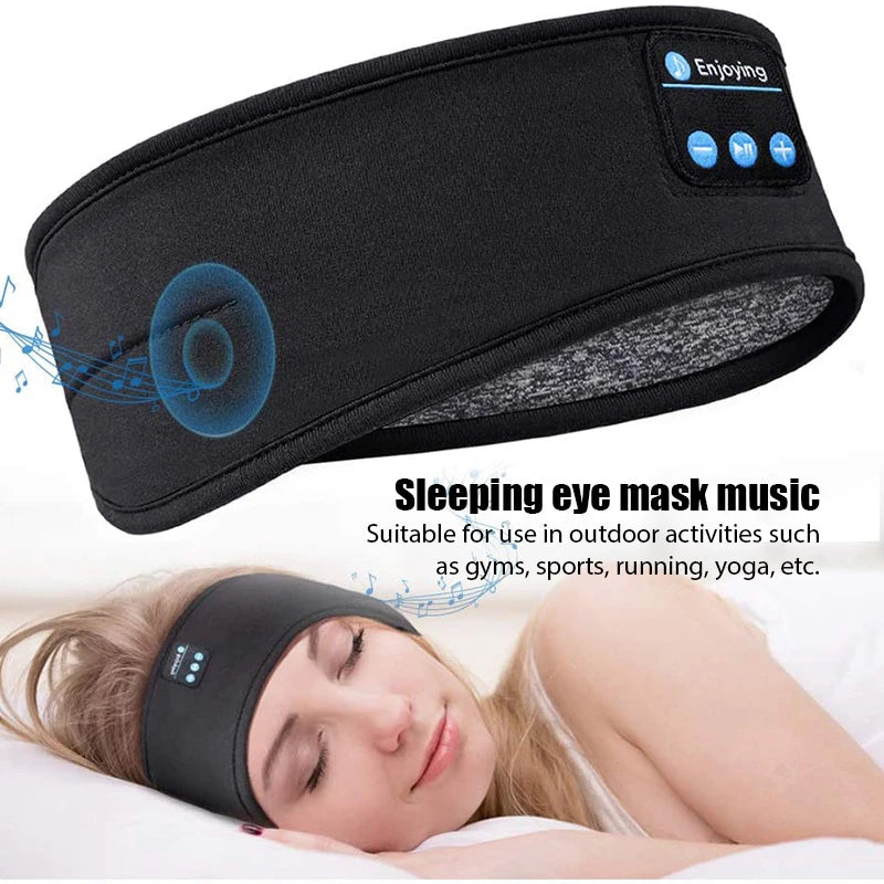 Bluetooth Sports Earphones Sleeping Headband