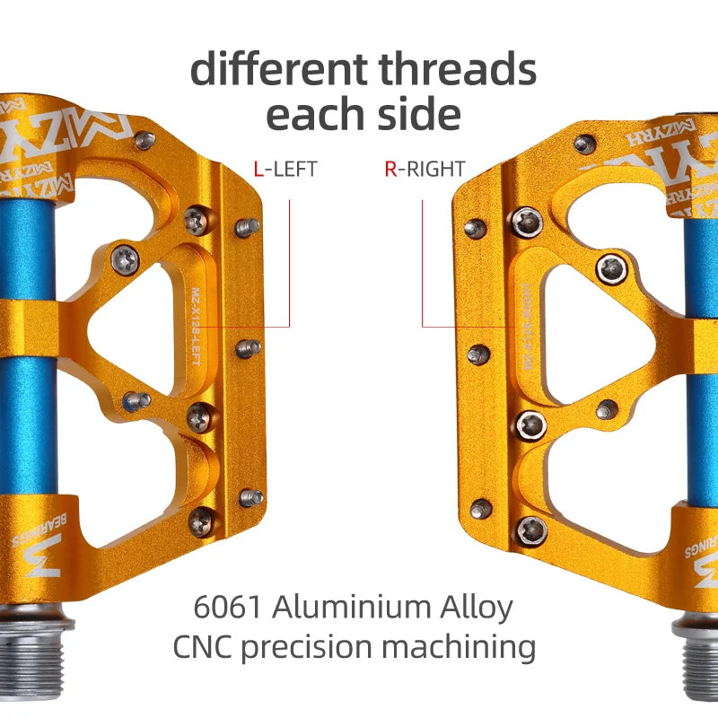 MZYRH 3 Bearings Bicycle Pedals