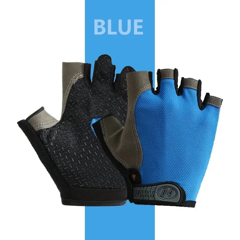 Half Finger Gloves Gym Fitness Anti-Slip